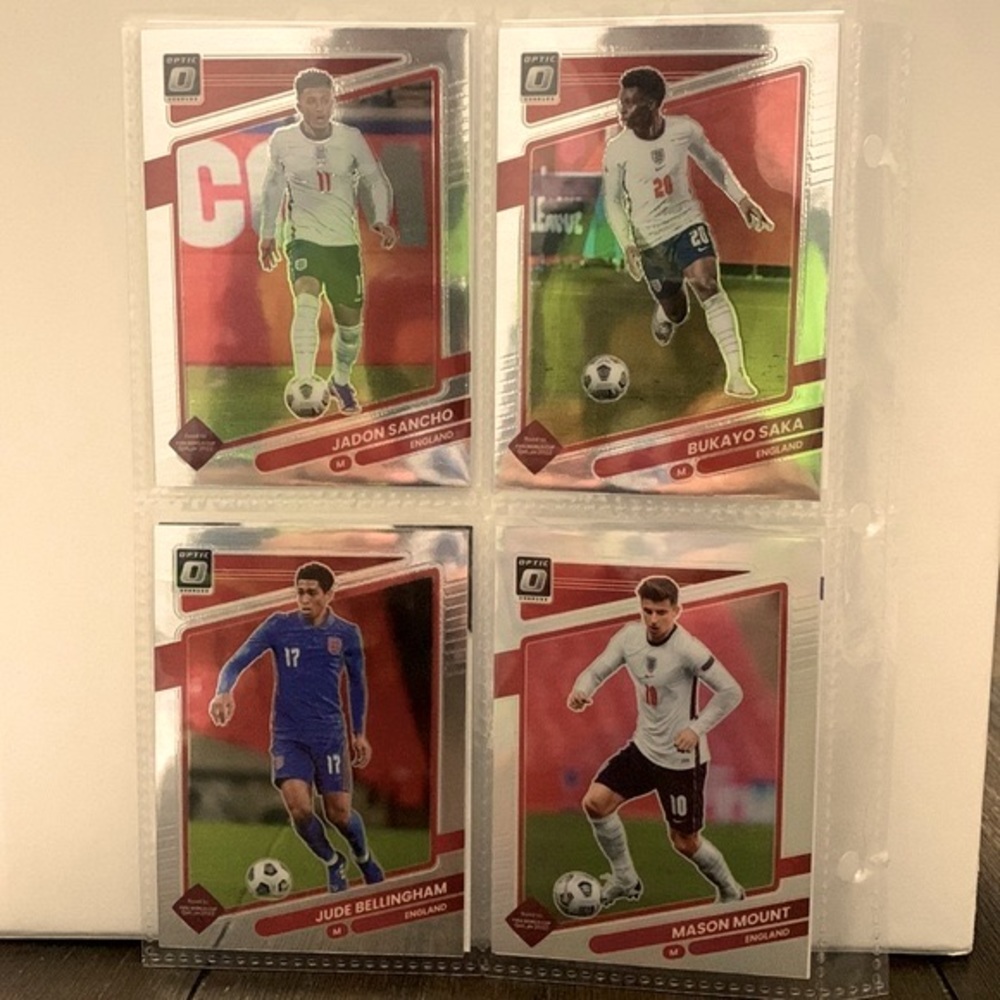 ENGLAND 🏴󠁧󠁢󠁥󠁮󠁧󠁿 NATIONAL SOCCER TEAM TRADING CARDS